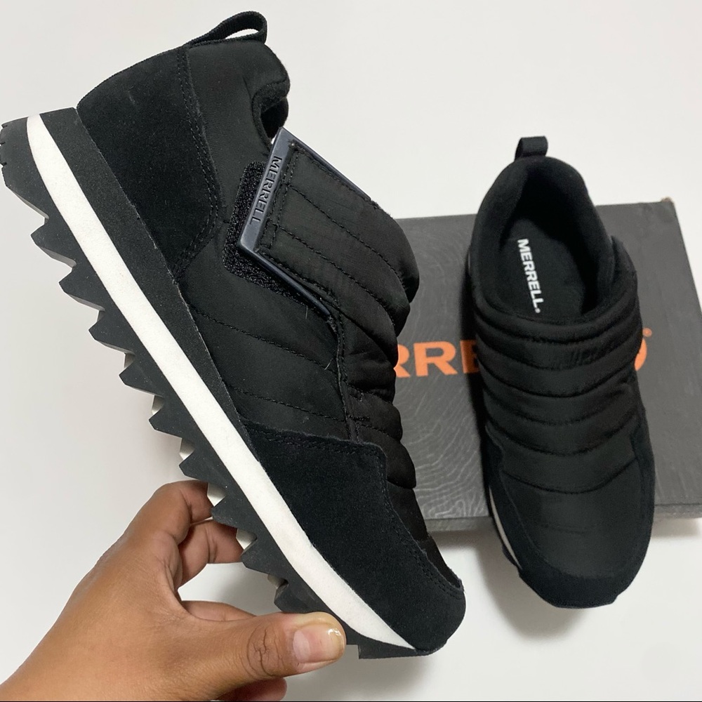 Merrell Alpine Moc Strap PLR Blackout Noir Shoes